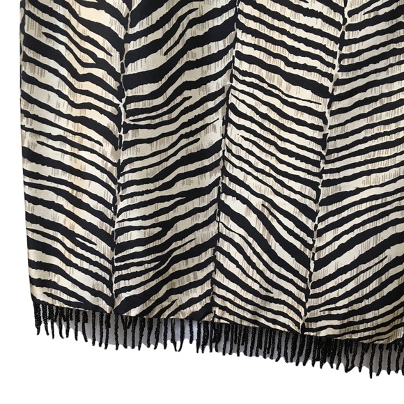 Silkland Skirt, Animal Print Skirt, Size: 6 - Picture 3 of 4